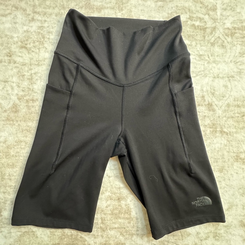 The North Face Black Biker‎ Shorts Womens Small Pockets Stretch